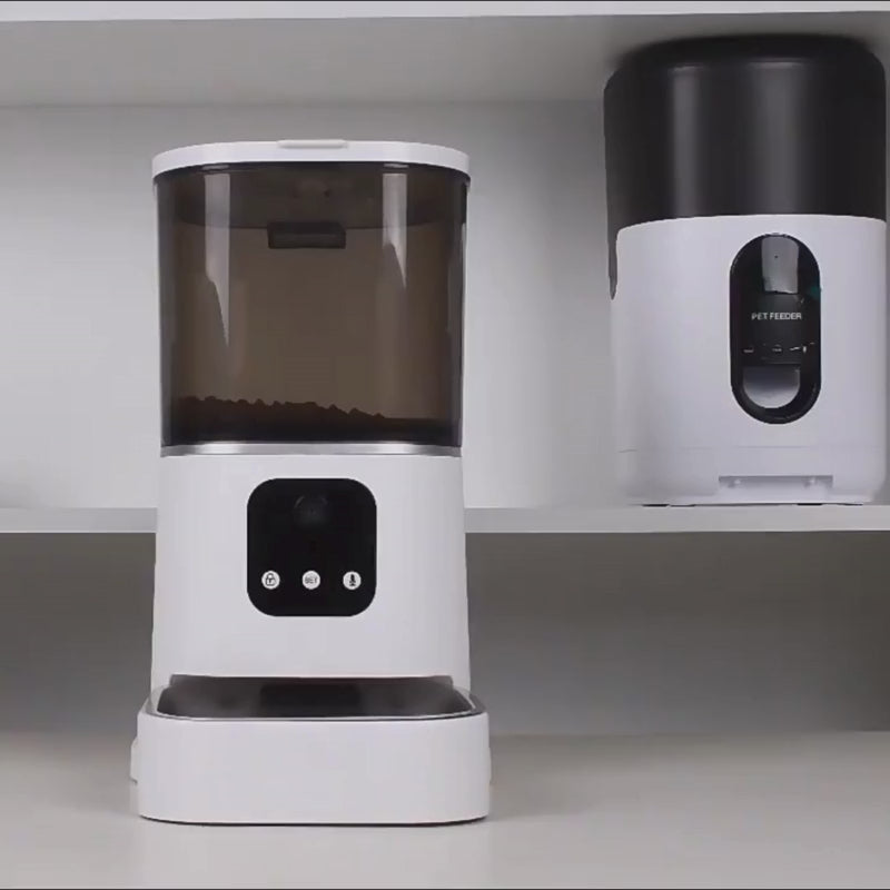 ZampaSicura – Distributore Automatico di Cibo con Controllo Remoto e Video HD